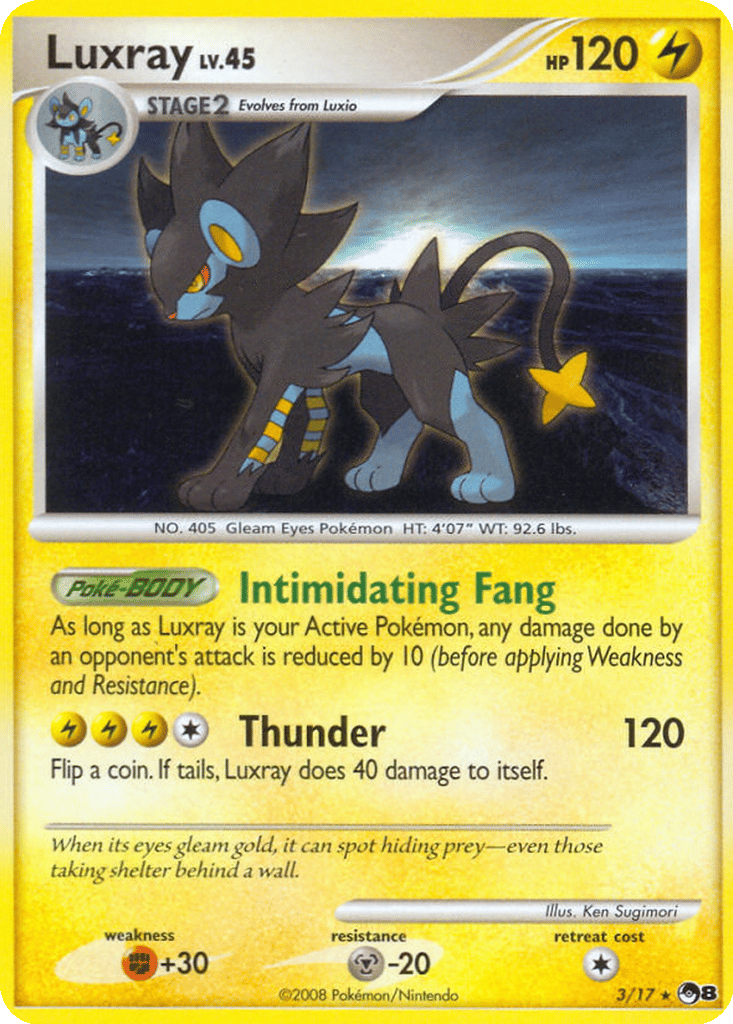 Luxray card