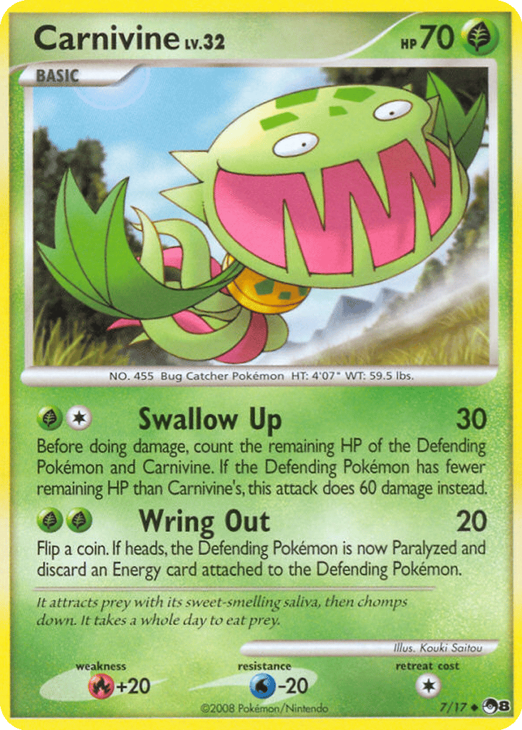Carnivine card
