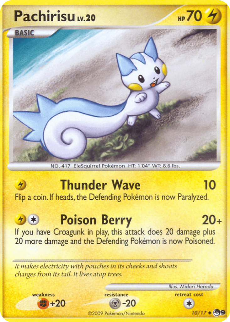 Pachirisu card