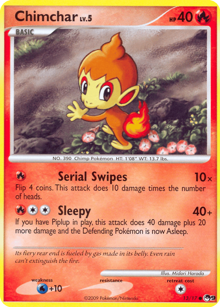 Chimchar card