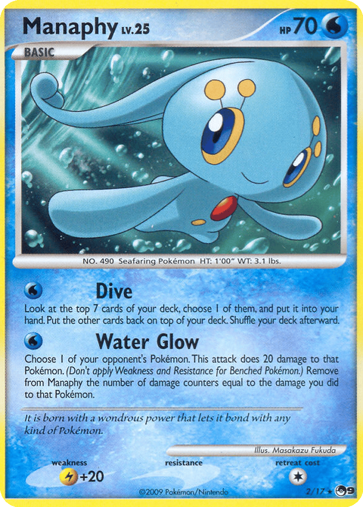 Manaphy card
