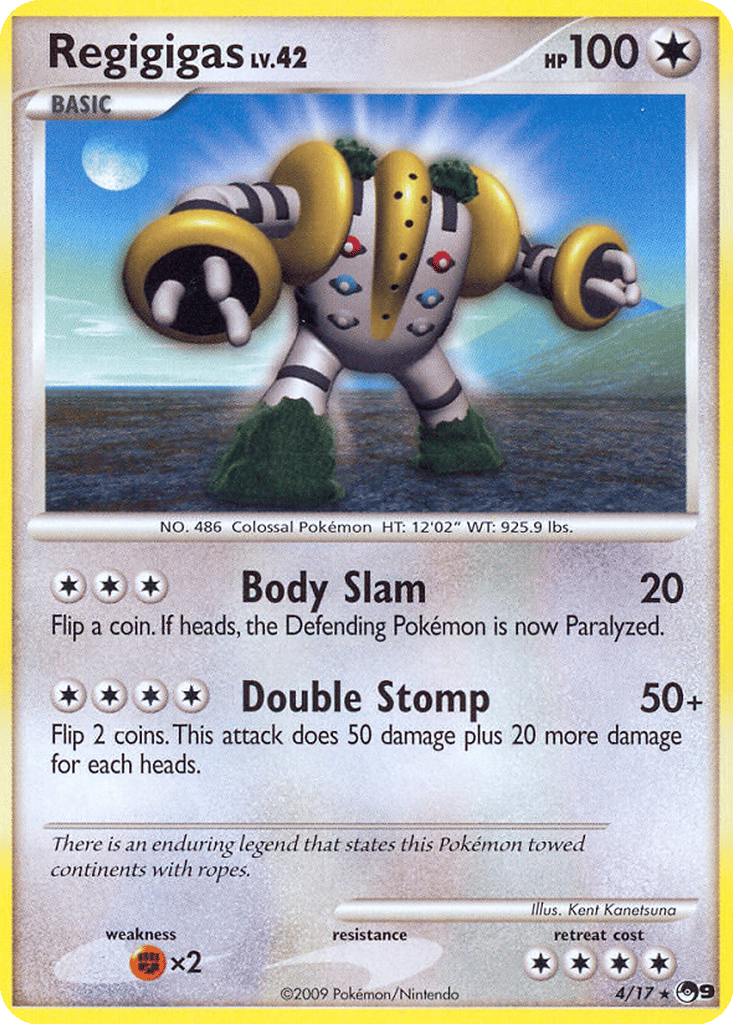 Regigigas card
