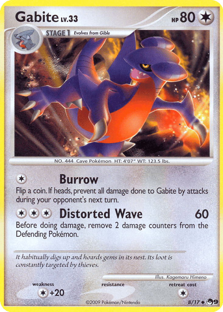 Gabite card