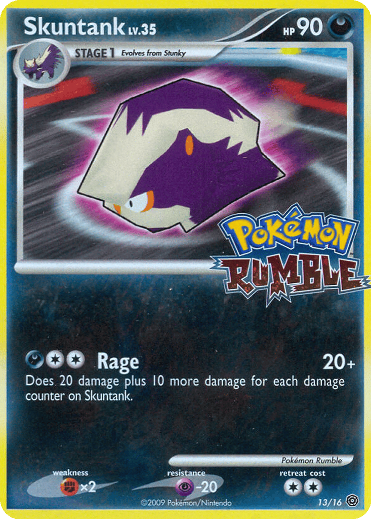 Skuntank card