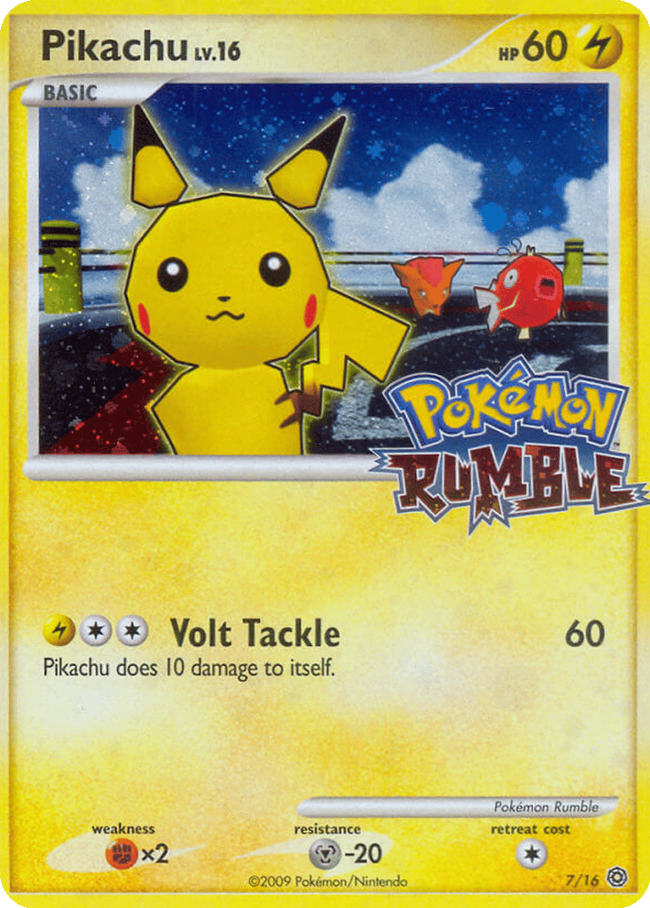 Pikachu card
