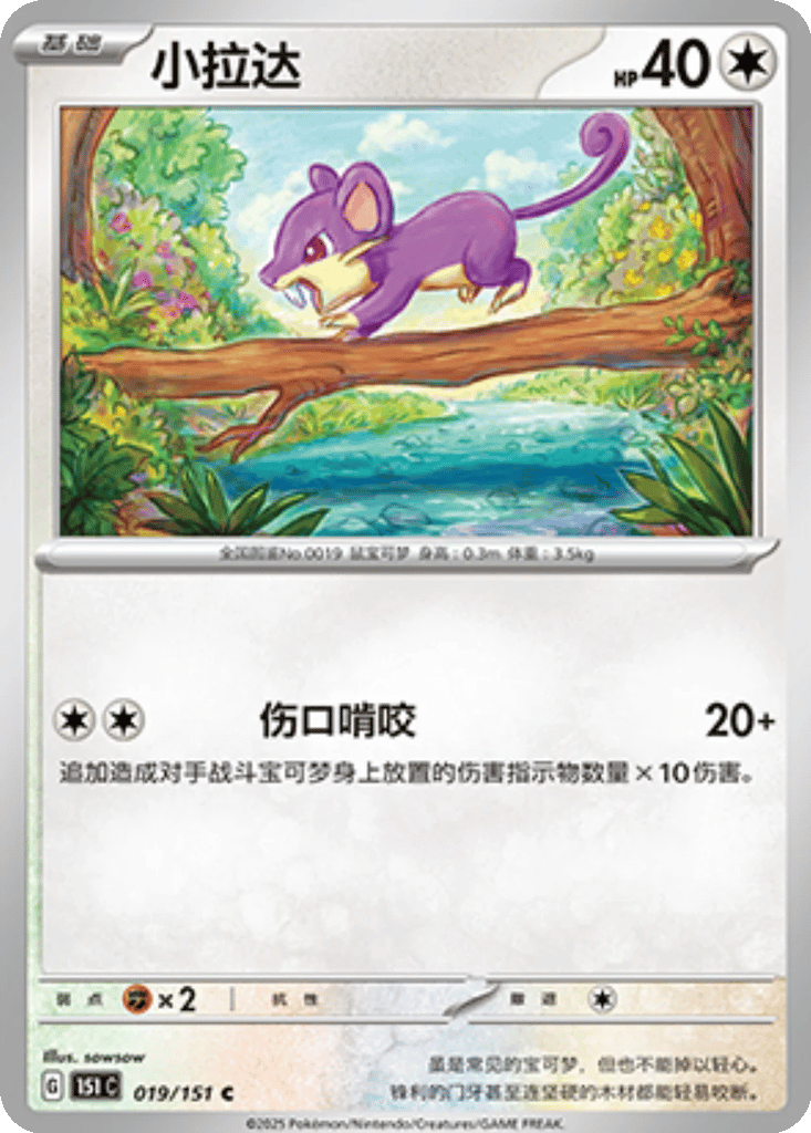 Rattata card