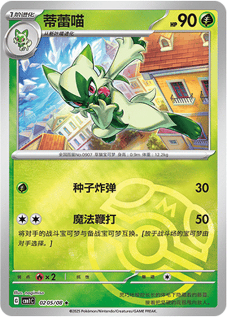 Floragato card