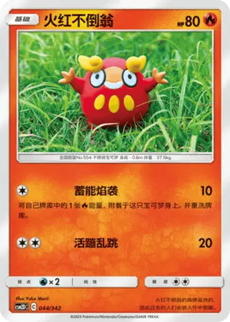 Darumaka card