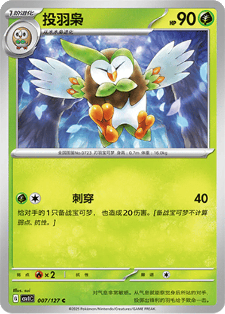 Dartrix card
