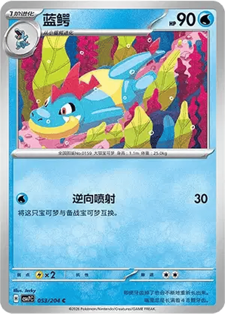 Croconaw card