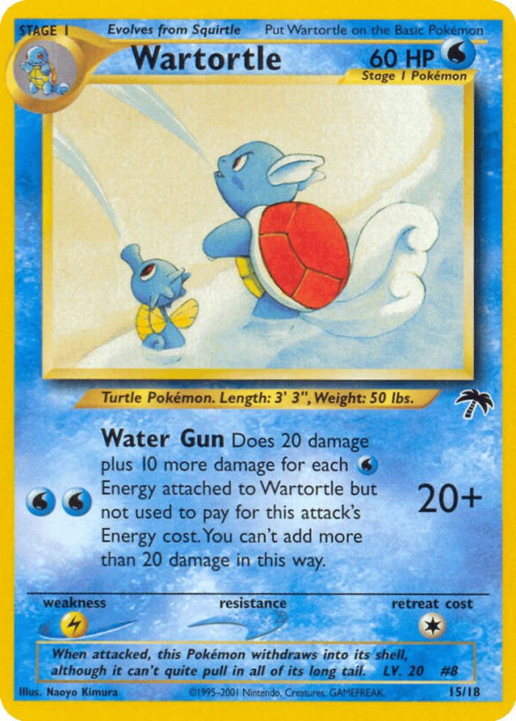 Wartortle card