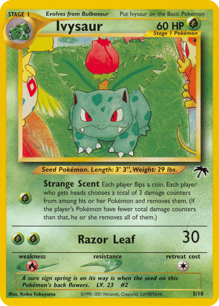 Ivysaur card