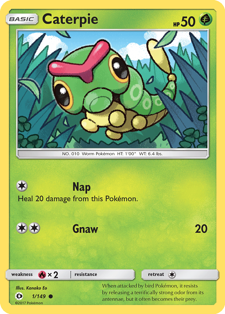 Caterpie card