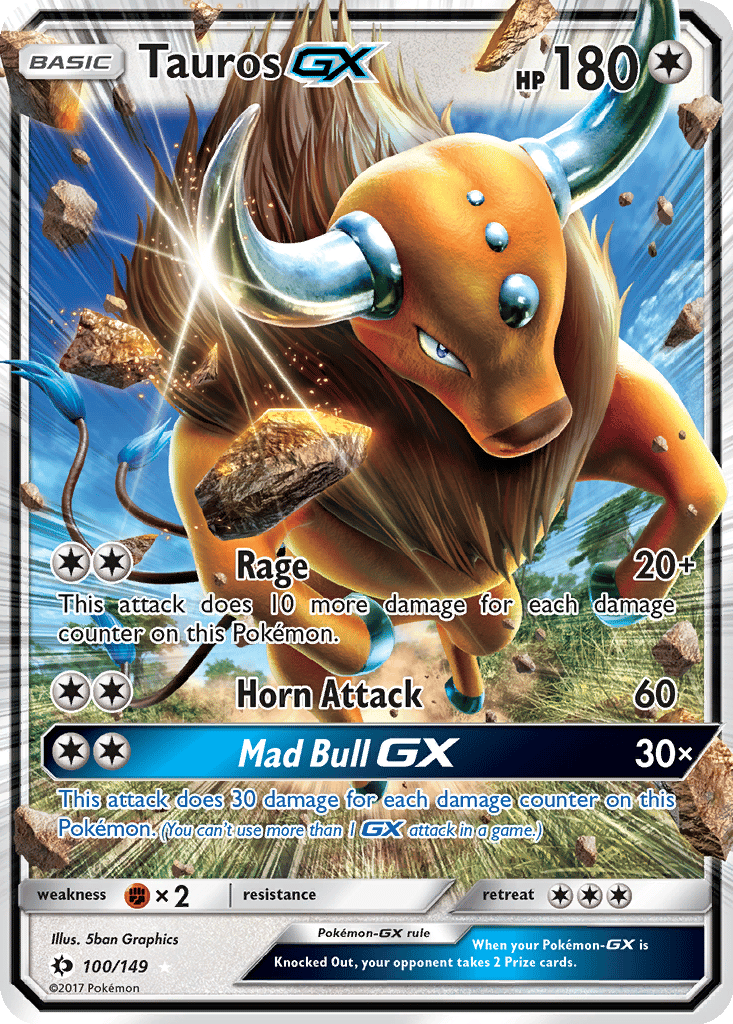 Tauros GX card