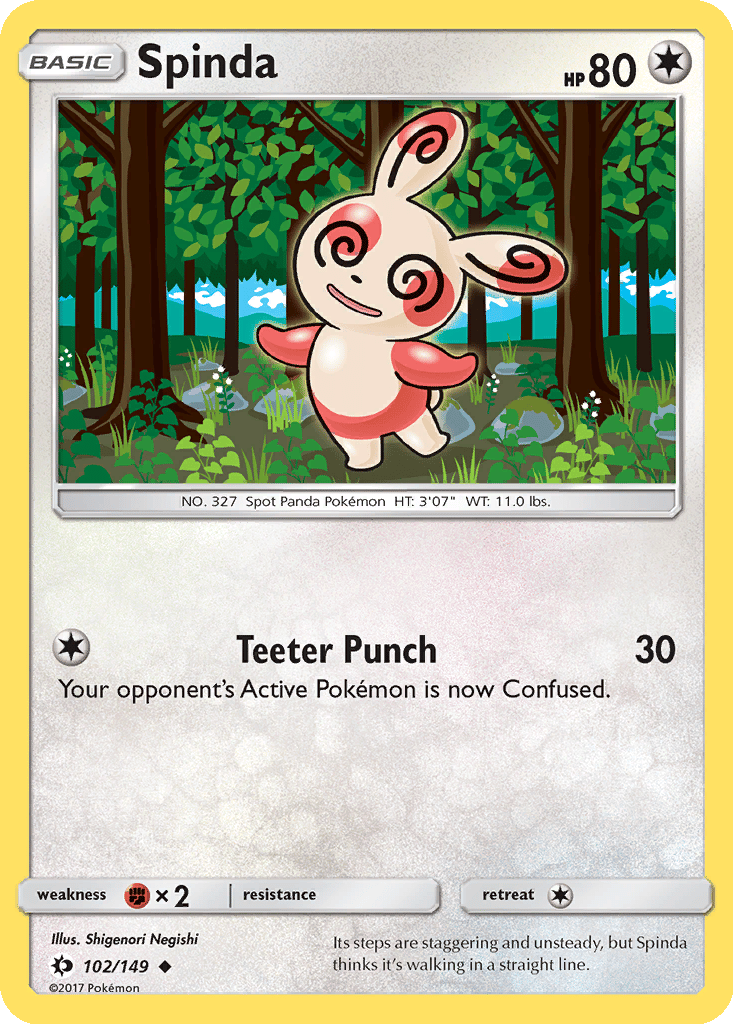 Spinda card