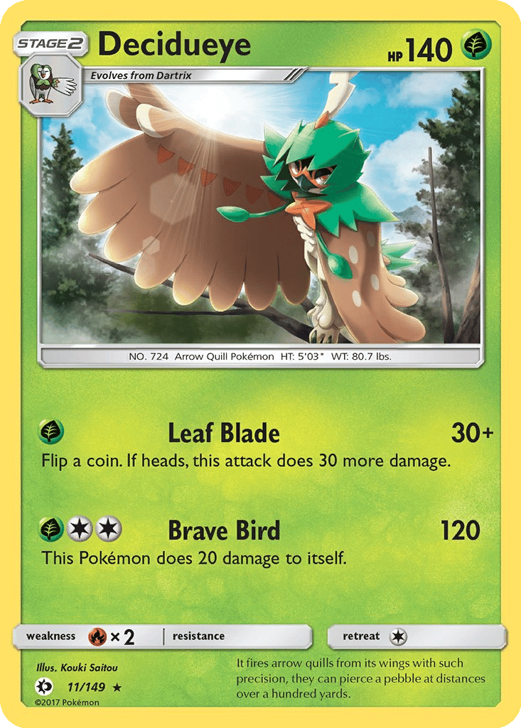 Decidueye card