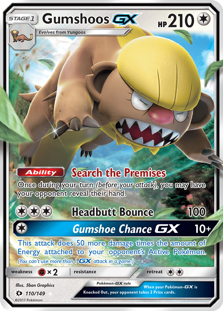 Gumshoos GX card