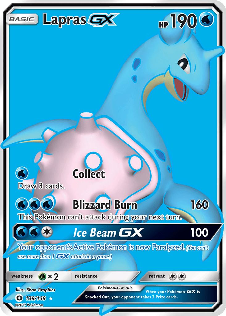 Lapras GX card