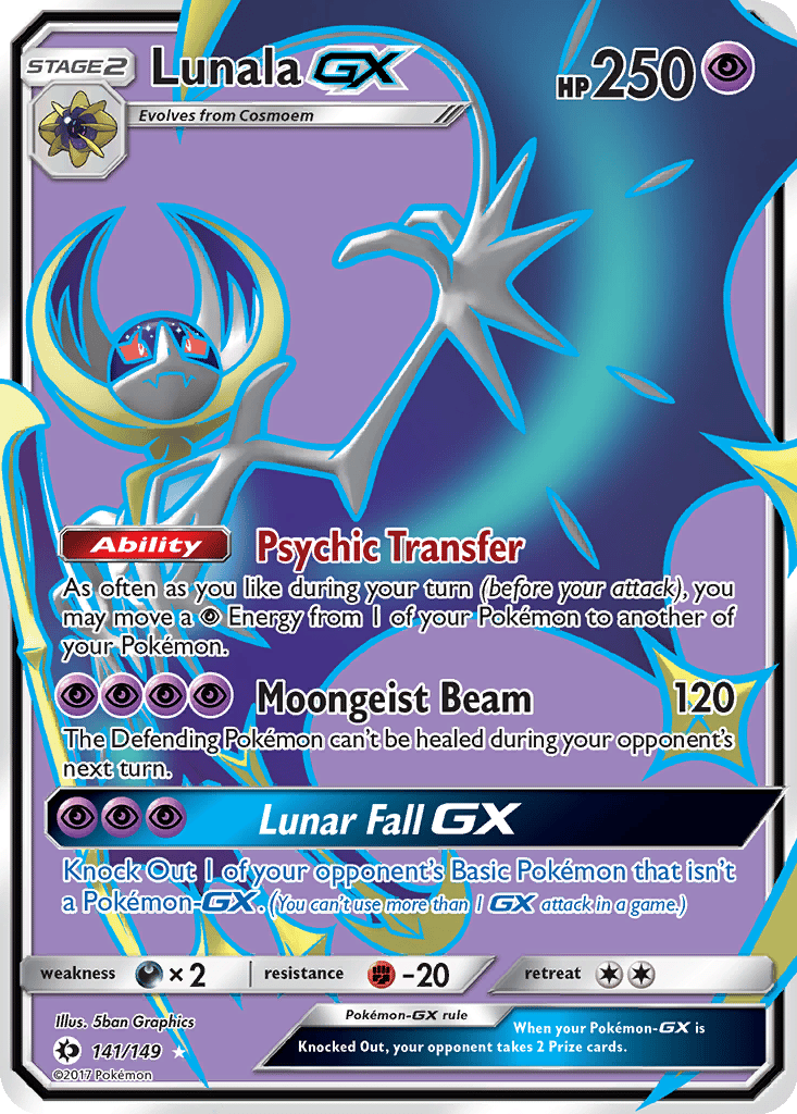 Lunala GX card