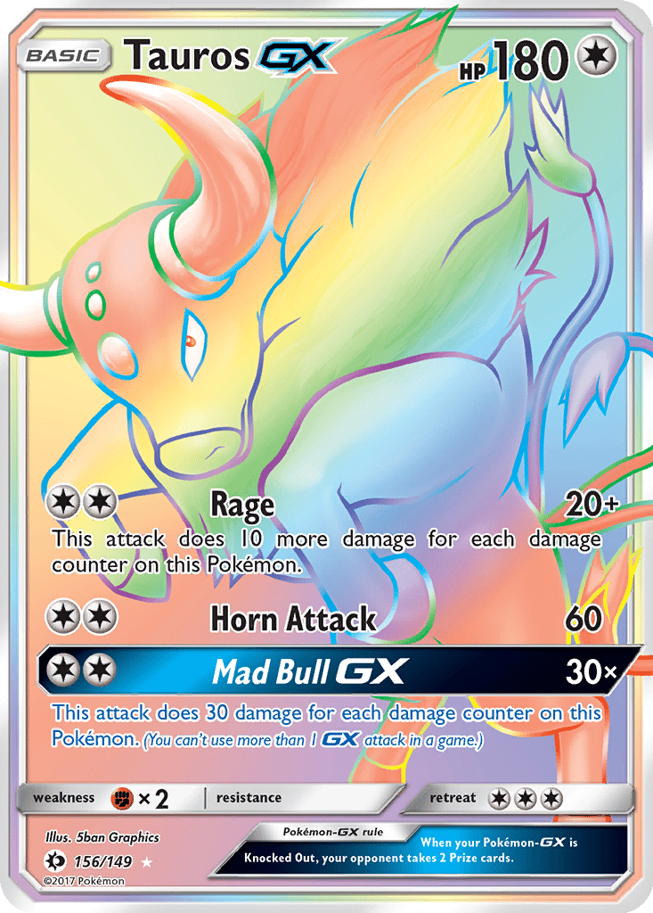 Tauros GX | Dex - for TCG Collectors