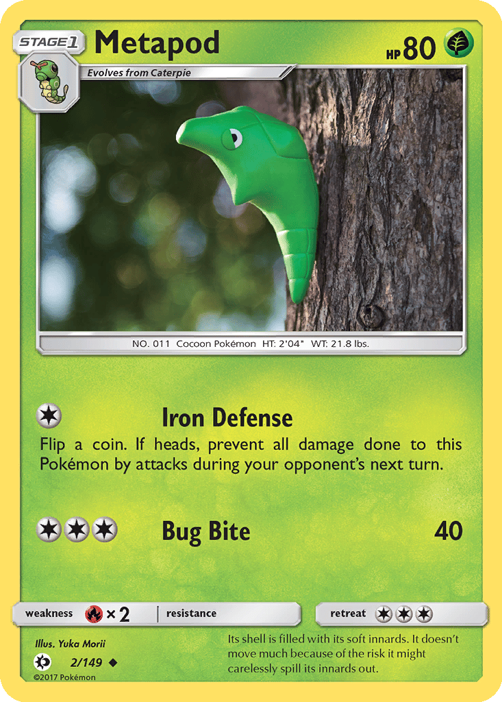 Metapod card