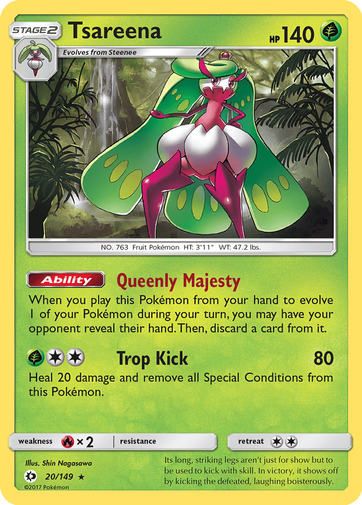 Tsareena card