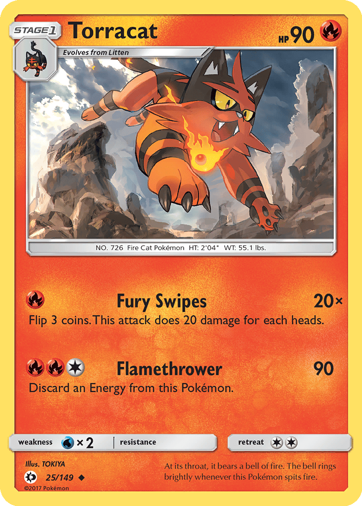 Torracat card