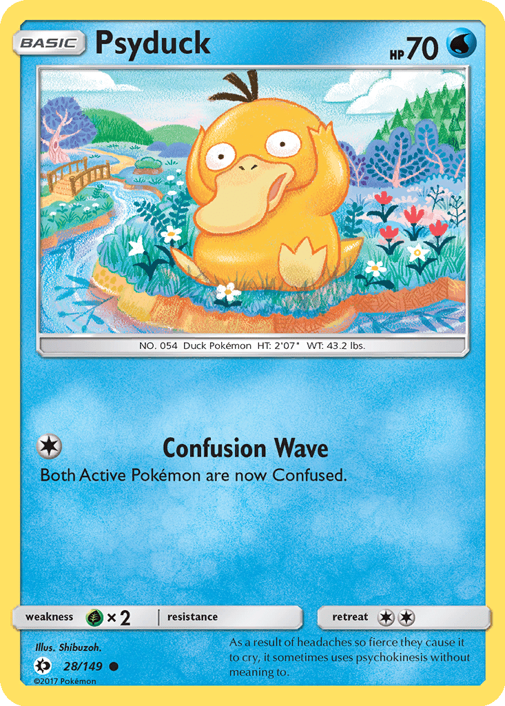 Psyduck card