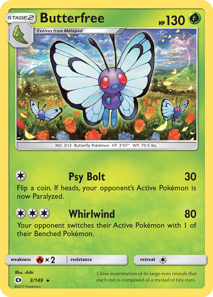 Butterfree card