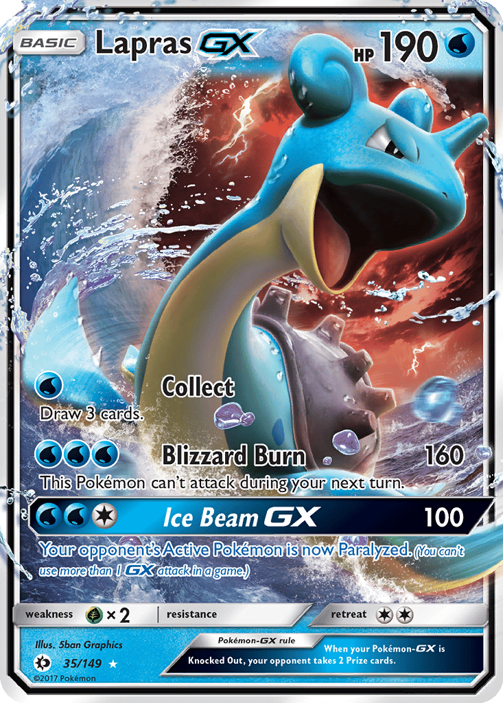 Lapras GX card