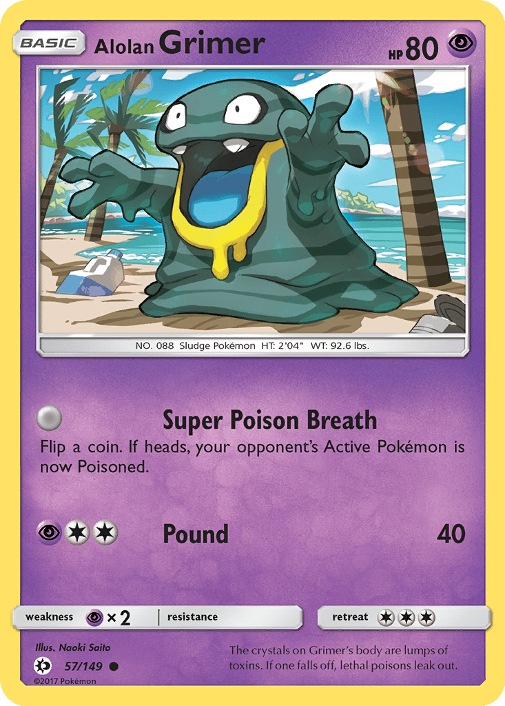 Alolan Grimer card