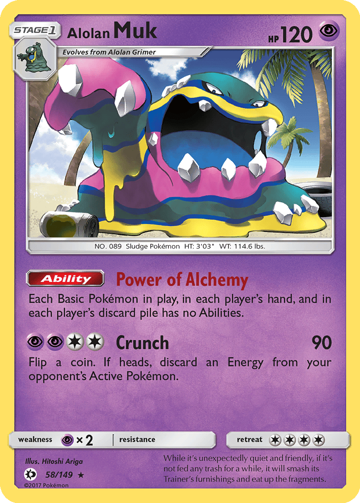 Alolan Muk card