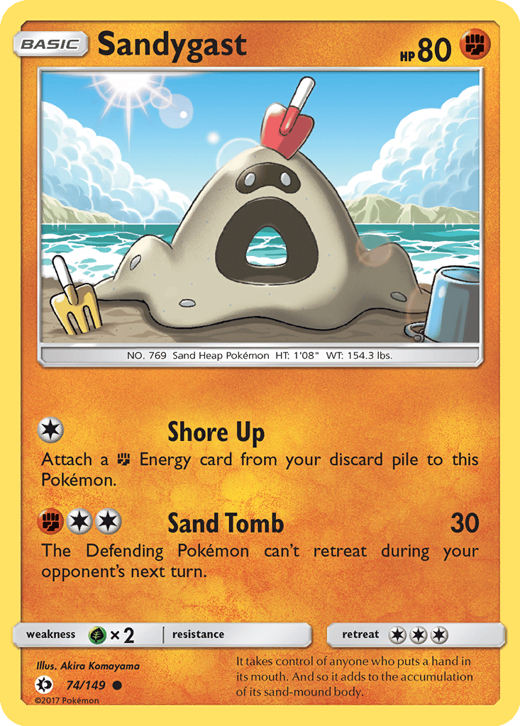 Sandygast | Dex - for TCG Collectors