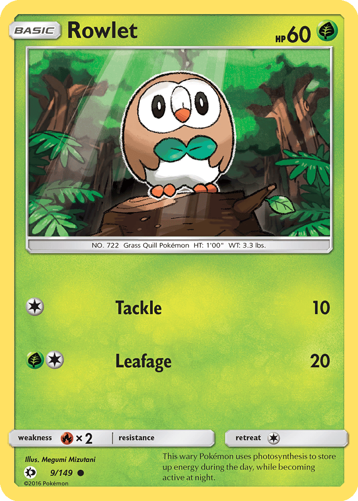 Rowlet card