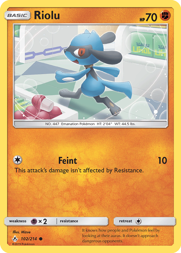 Riolu card