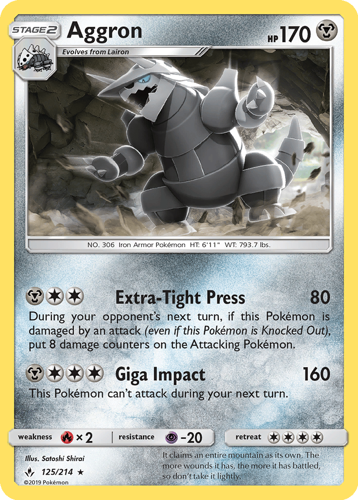 Aggron card