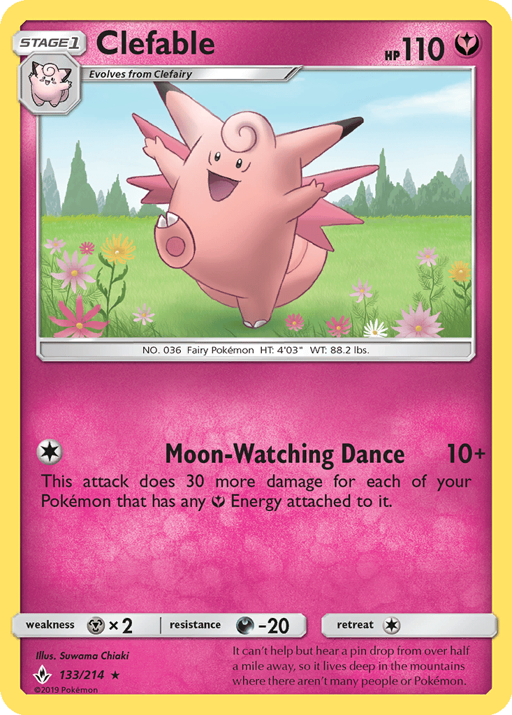 Clefable card