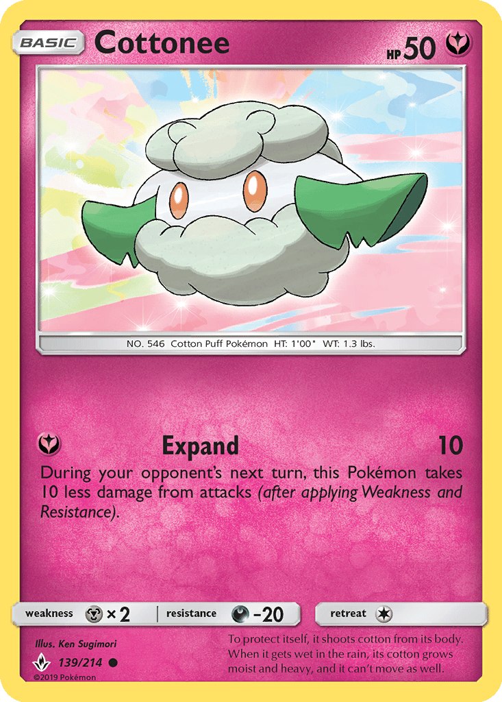 Cottonee card
