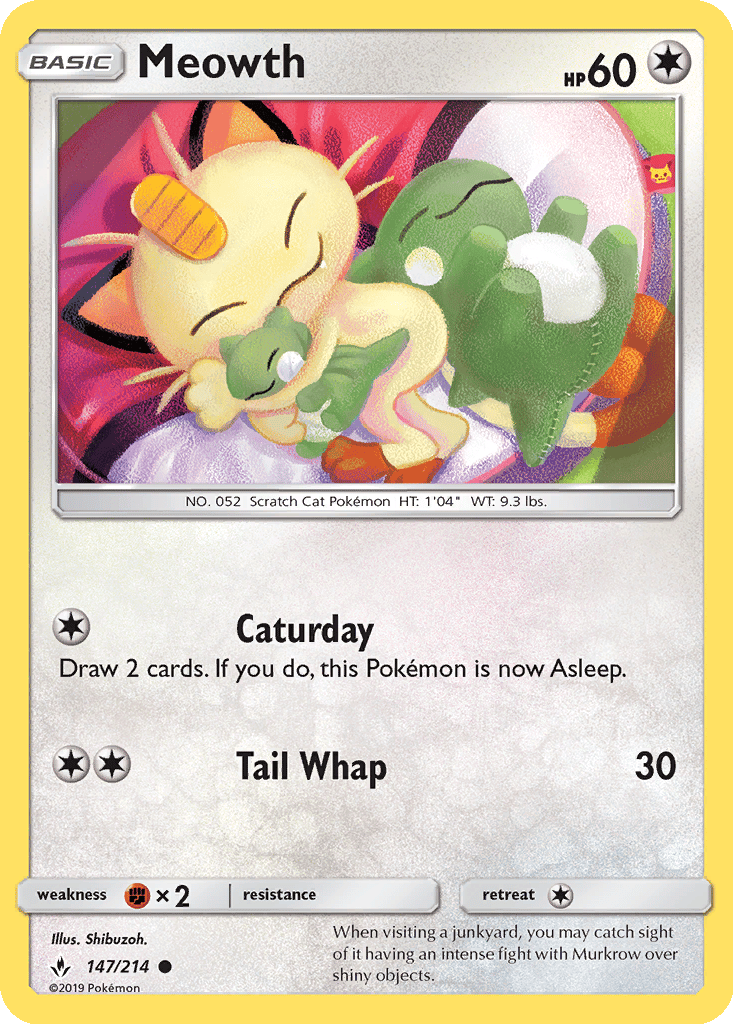 Meowth card