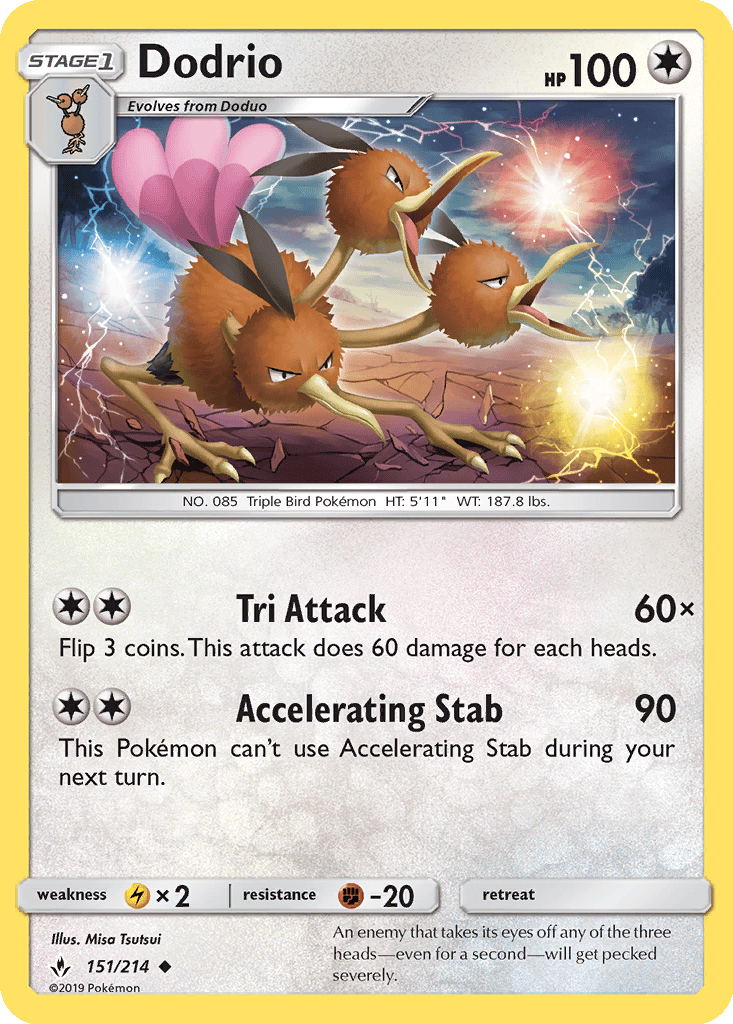 Dodrio card