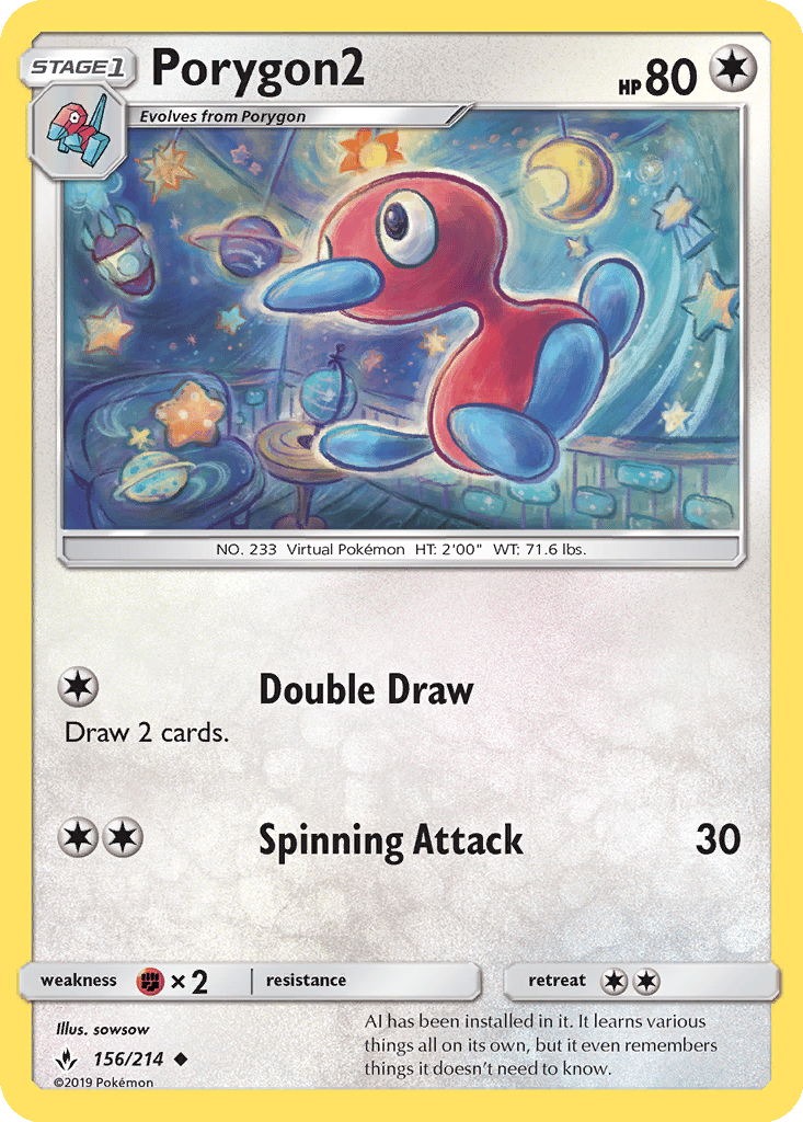 Porygon2 card