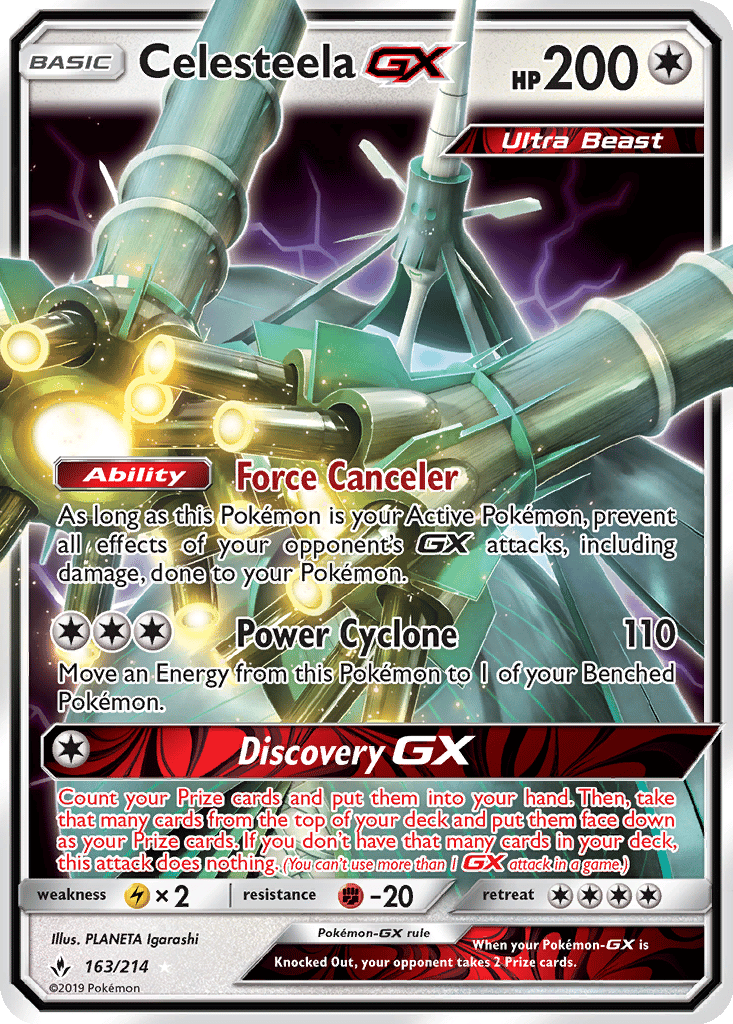 Celesteela GX card