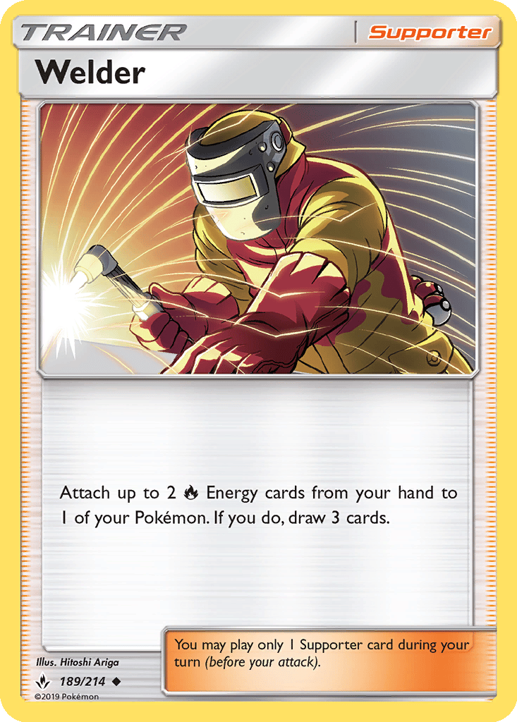 Welder card