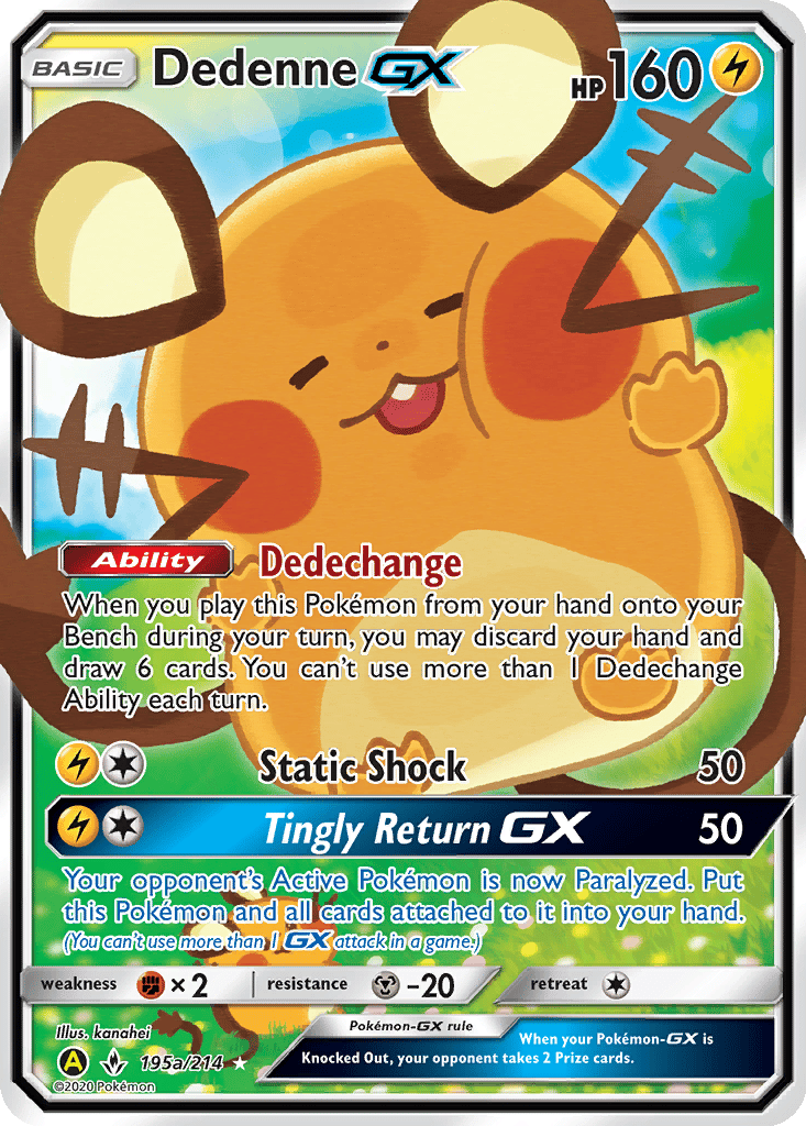 Dedenne GX card