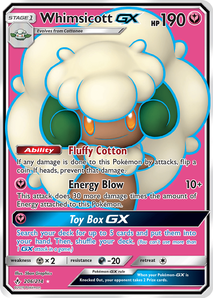 Whimsicott GX card