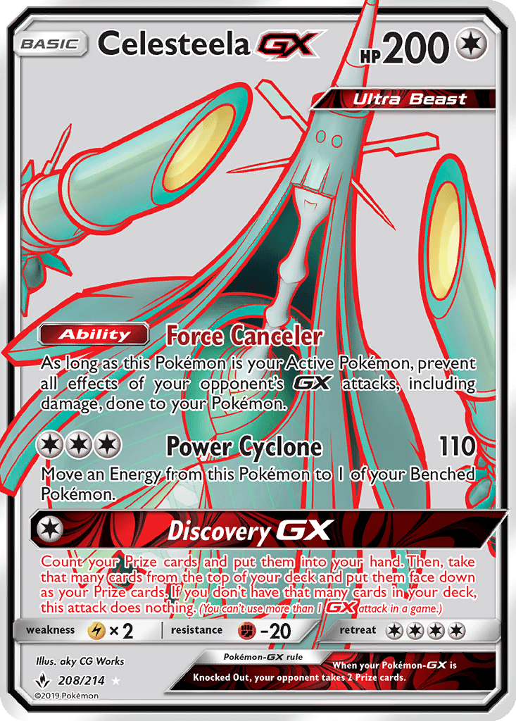 Celesteela GX card