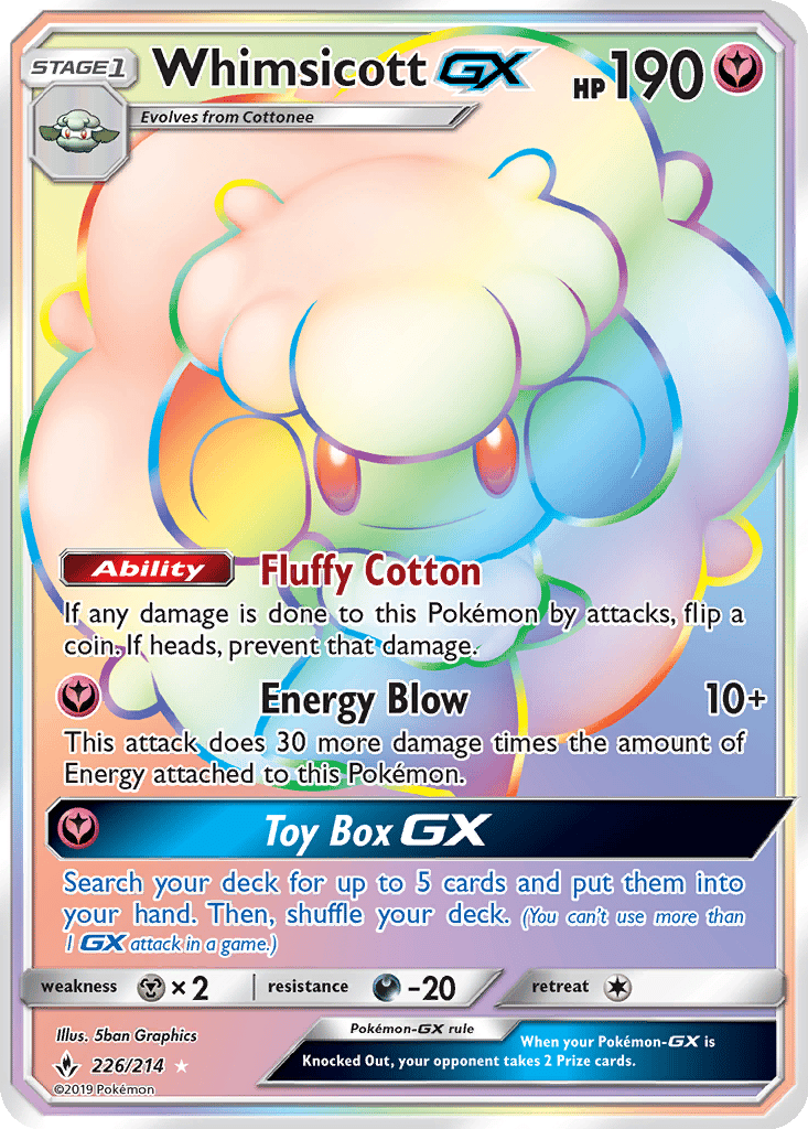 Whimsicott GX card