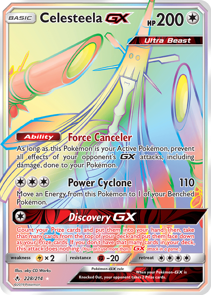 Celesteela GX card