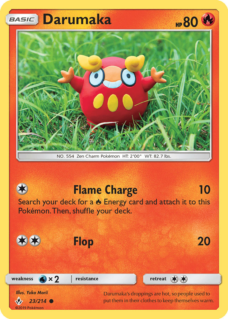 Darumaka card