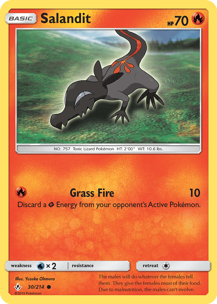 Salandit card